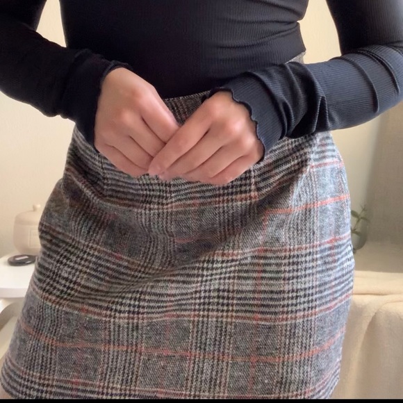 shein plaid mini skirt size small - Picture 5 of 5